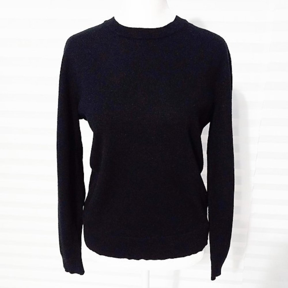 Banana Republic Black Merino Wool Sweater New
